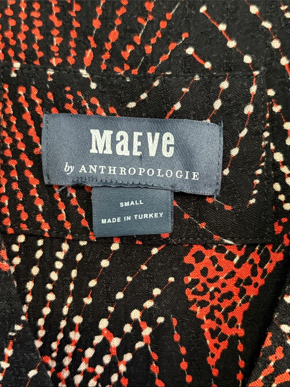 Maeve Anthropologie Tania Tiered Tunic Dress Size S - Picture 6 of 10